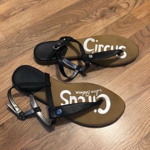 Sam Edelman Circus Black Strappy Sandals